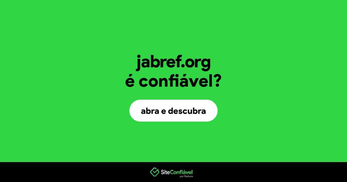 O site jabref.org é confiável?