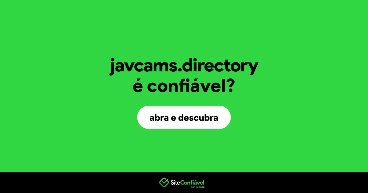 O site javcams.directory é confiável?