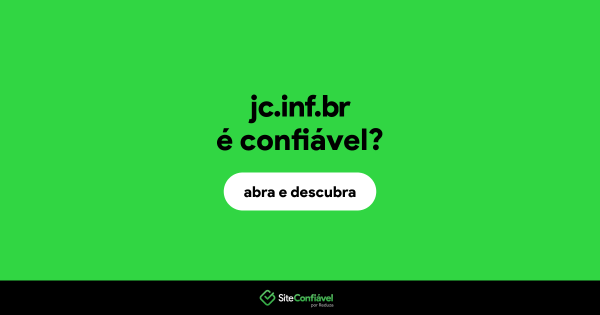 O site jc.inf.br é confiável?