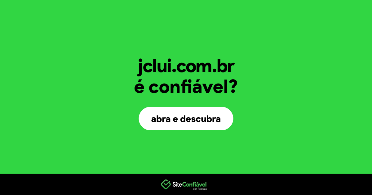 O site jclui.com.br é confiável?