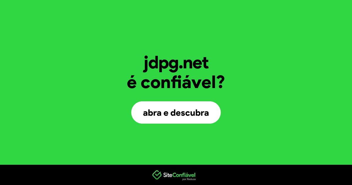 O site jdpg.net é confiável?