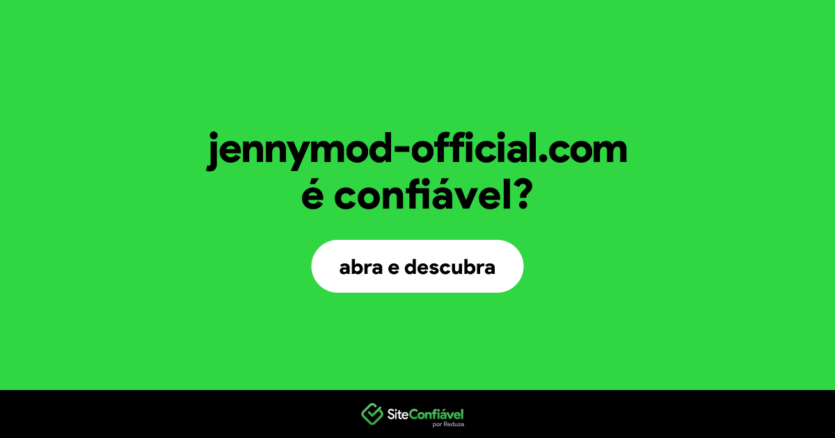 O site jennymod-official.com é confiável?