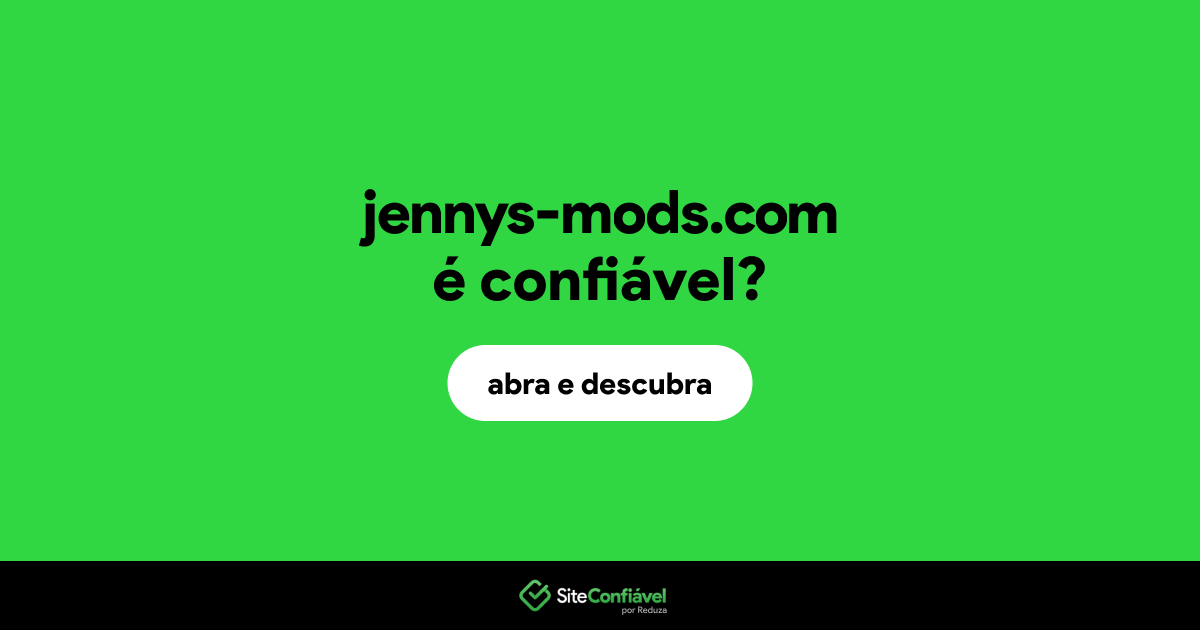 O site jennys-mods.com é confiável?