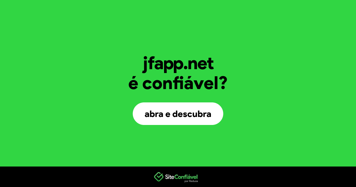 O site jfapp.net é confiável?