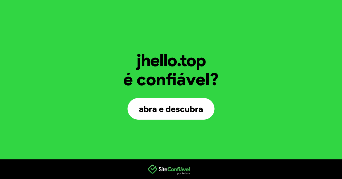 O site jhello.top é confiável?