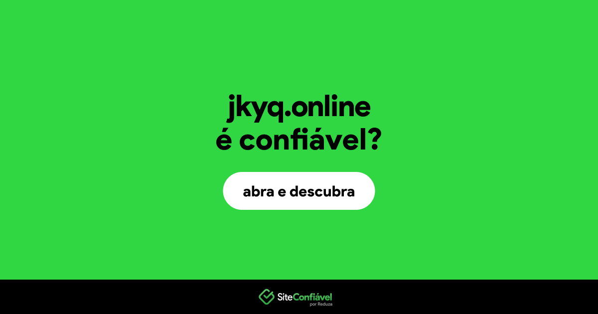 O site jkyq.online é confiável?