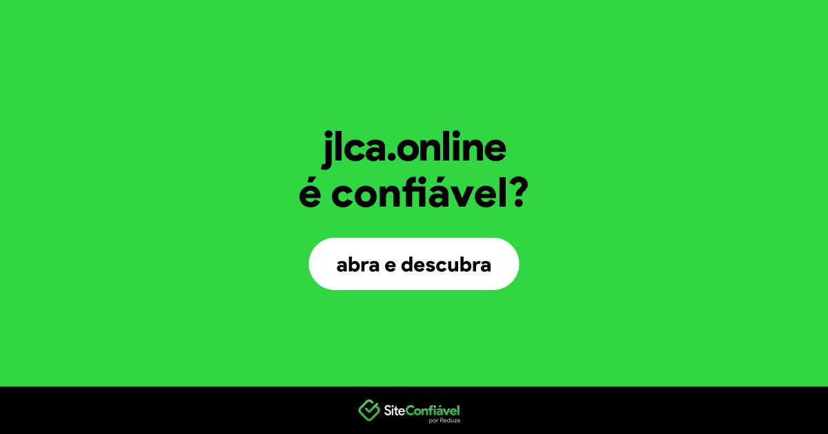 O site jlca.online é confiável?