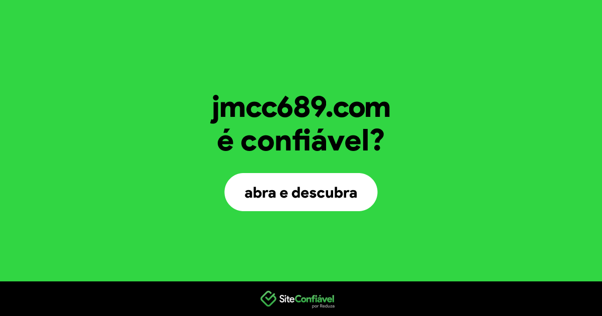 O site jmcc689.com é confiável?