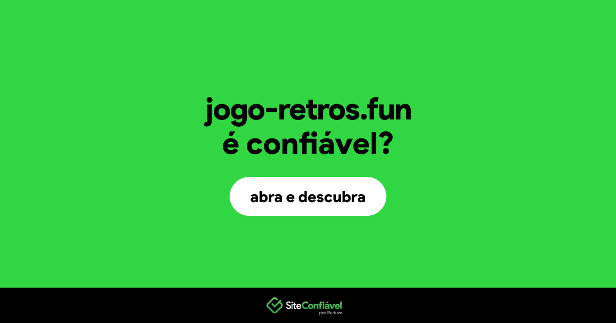 O site jogo-retros.fun é confiável?