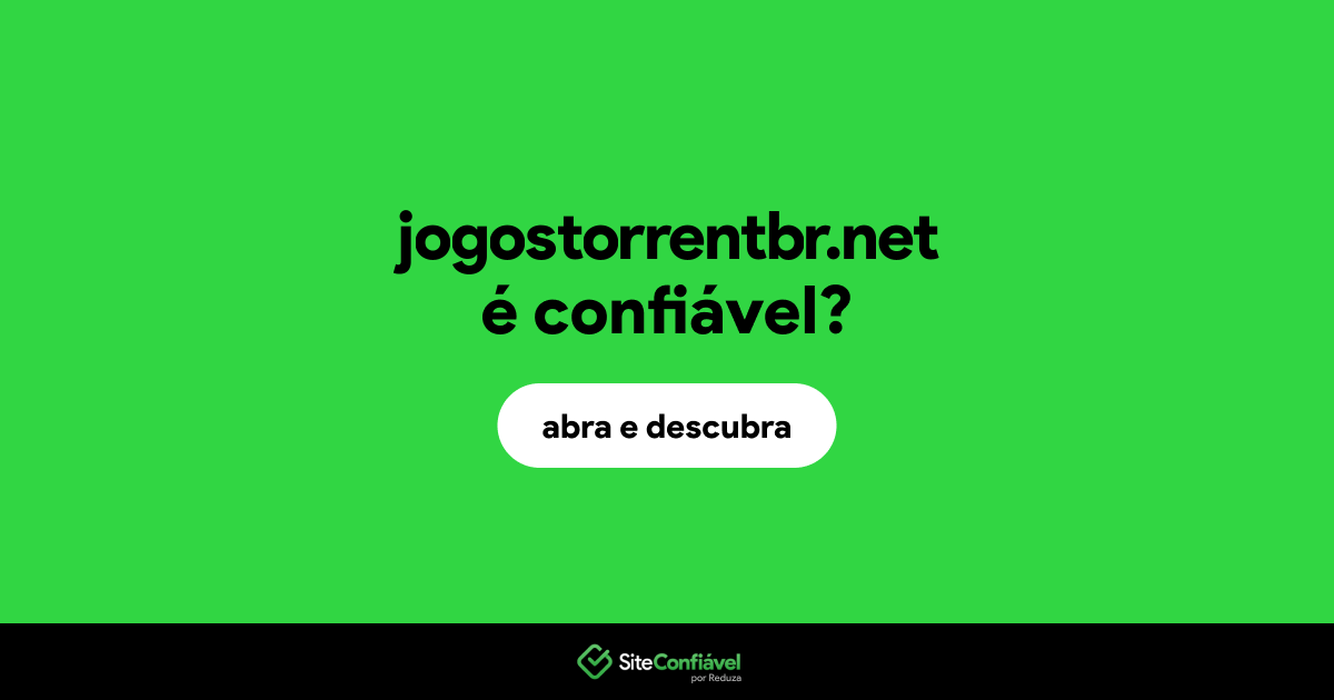 O site jogostorrentbr.net é confiável?