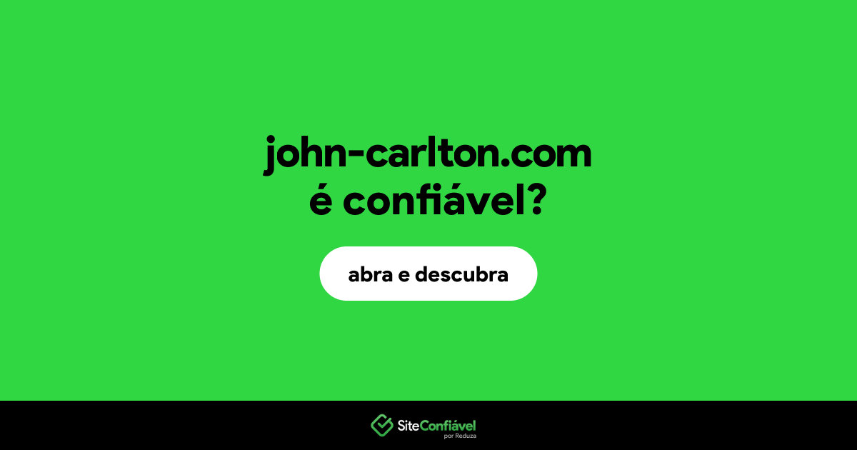 O site john-carlton.com é confiável?