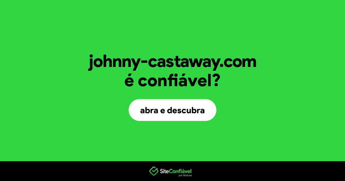 O site johnny-castaway.com é confiável?