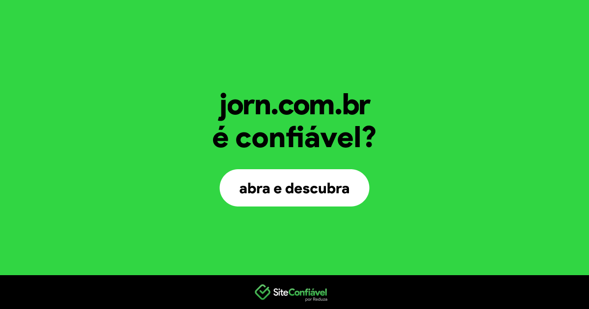 O site jorn.com.br é confiável?