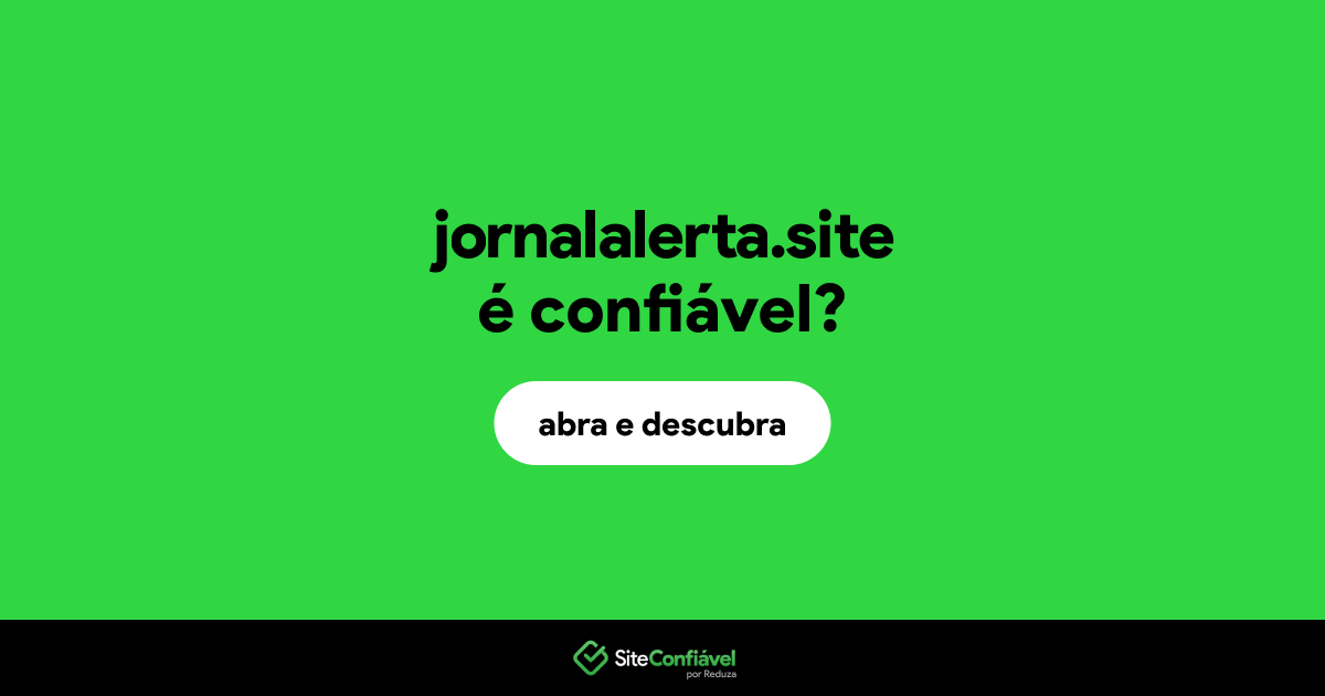 O site jornalalerta.site é confiável?