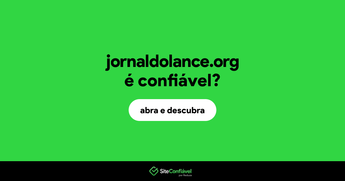 O site jornaldolance.org é confiável?