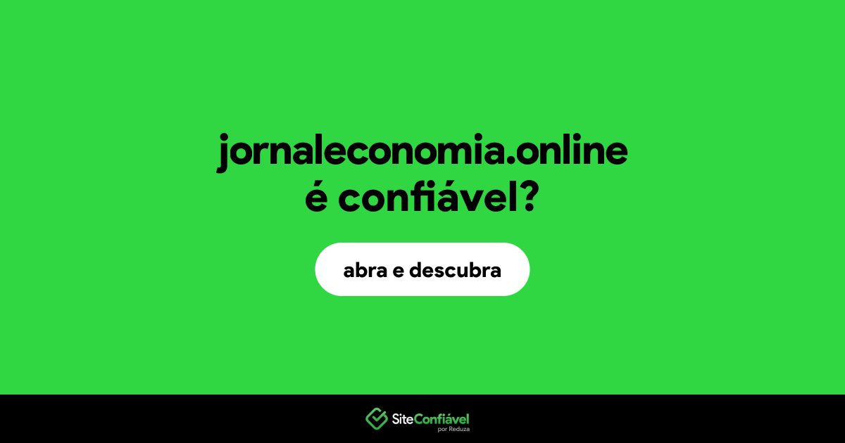 O site jornaleconomia.online é confiável?