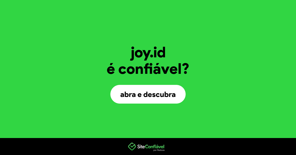 O site joy.id é confiável?