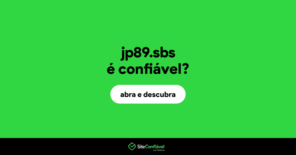 O site jp89.sbs é confiável?