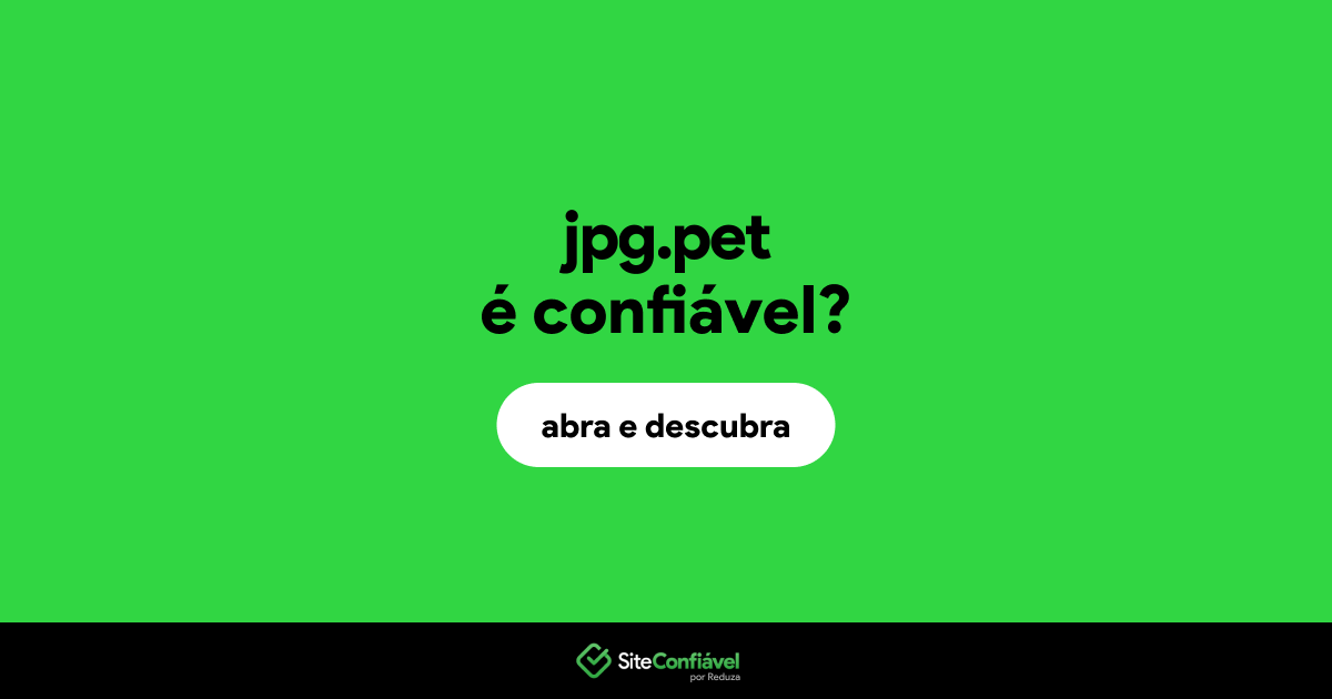O site jpg.pet é confiável?