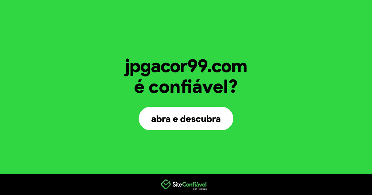 O site jpgacor99.com é confiável?