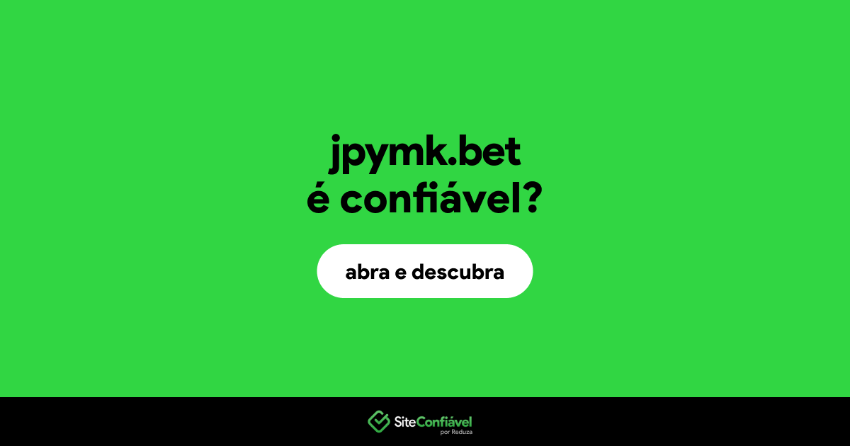 O site jpymk.bet é confiável?