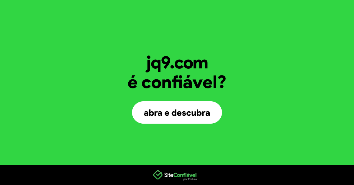 O site jq9.com é confiável?