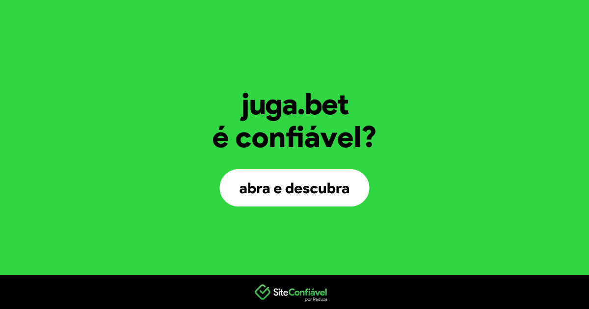 O site juga.bet é confiável?