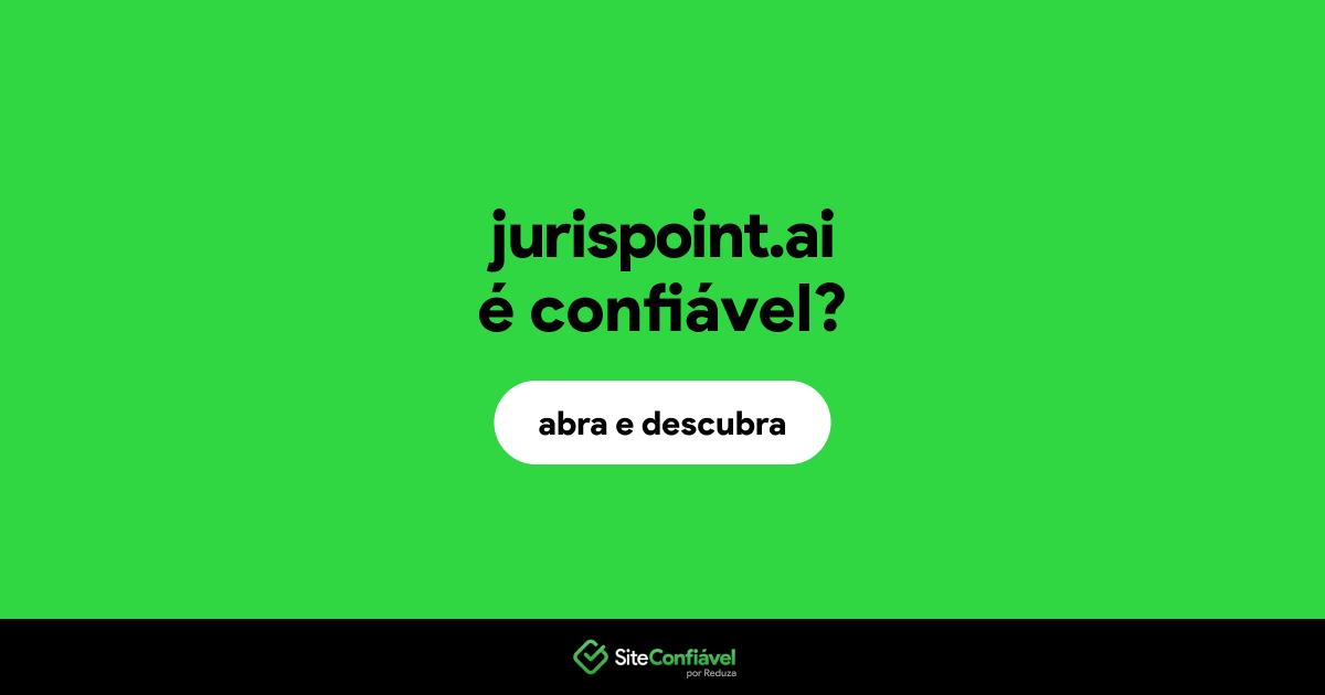 O site jurispoint.ai é confiável?