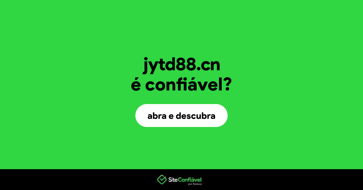 O site jytd88.cn é confiável?