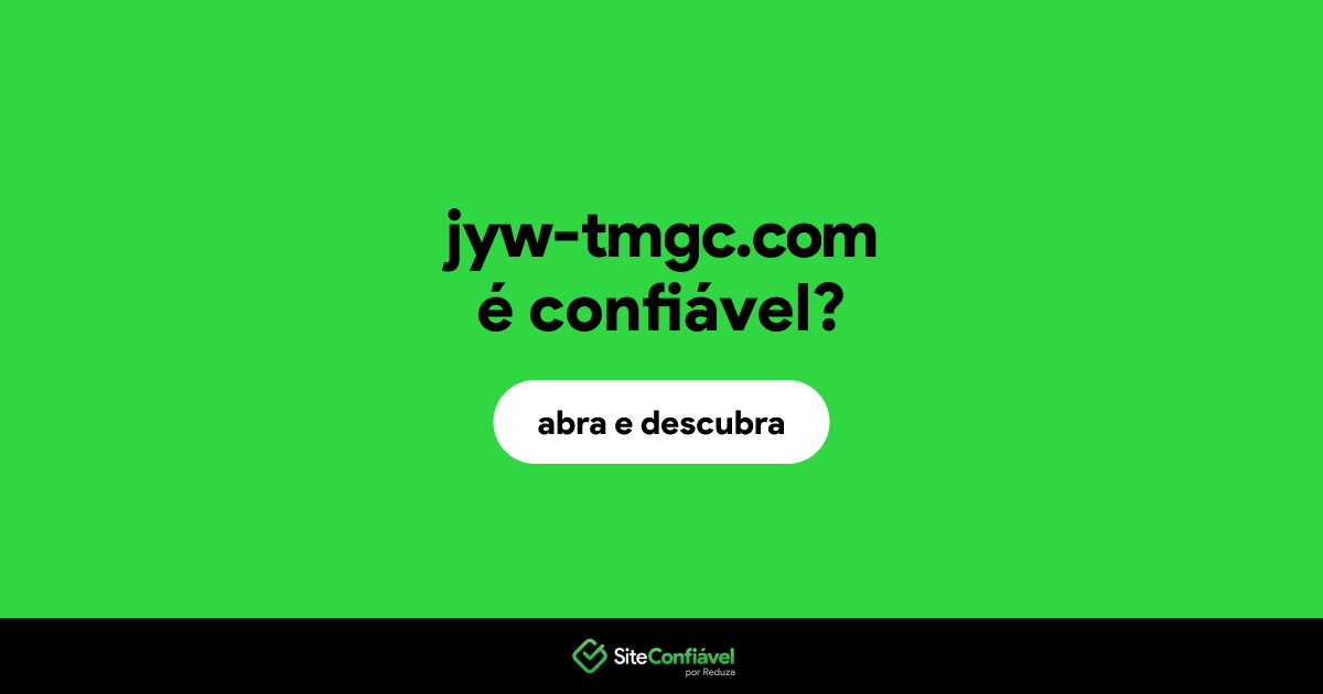 O site jyw-tmgc.com é confiável?