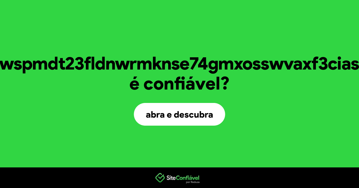 O site k6m3fagp4w4wspmdt23fldnwrmknse74gmxosswvaxf3ciasficpenad.onion é confiável?