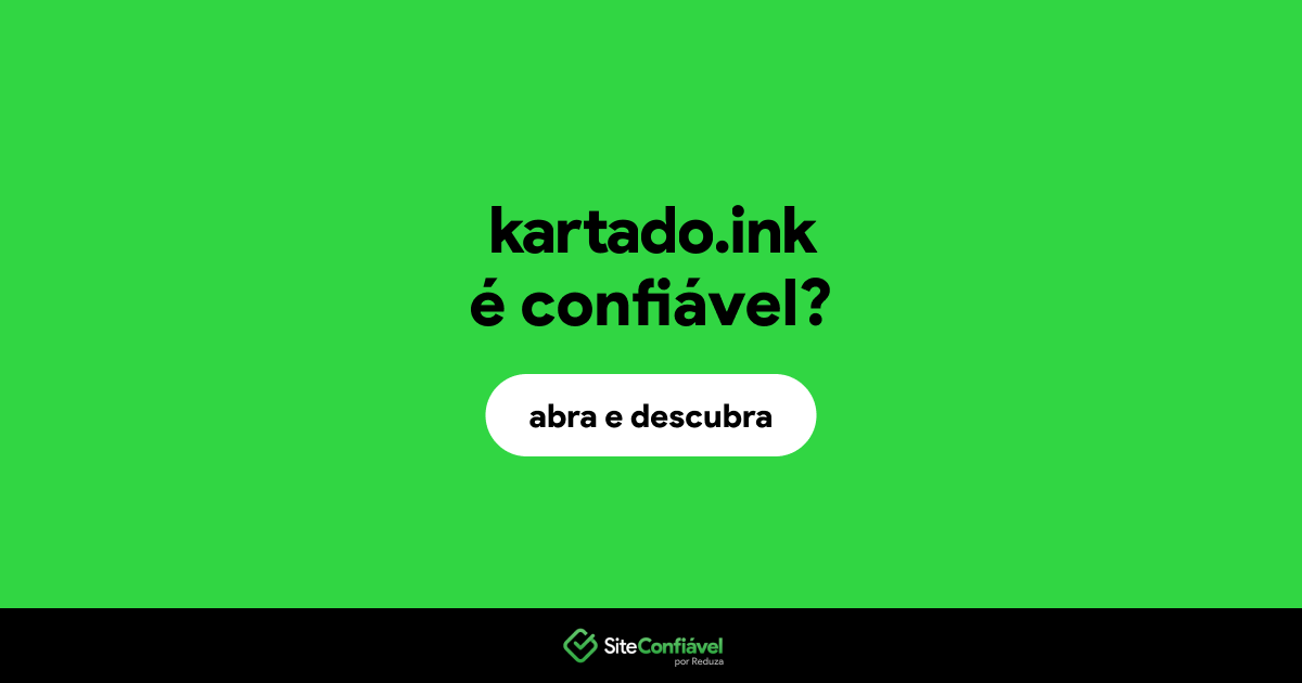 O site kartado.ink é confiável?