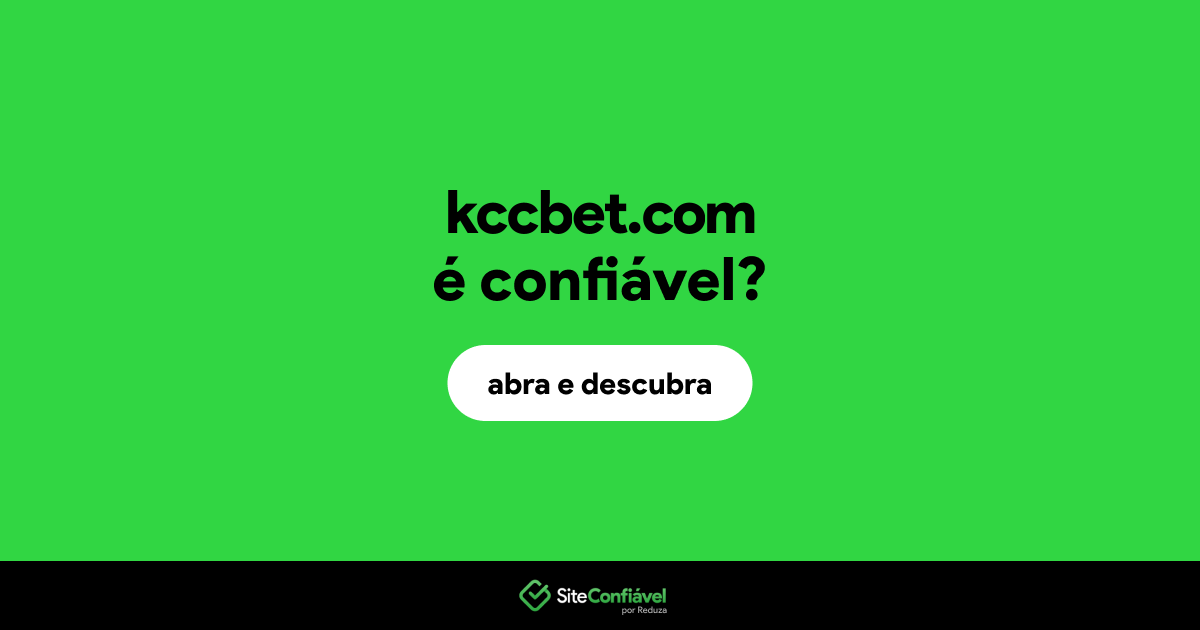 O site kccbet.com é confiável?