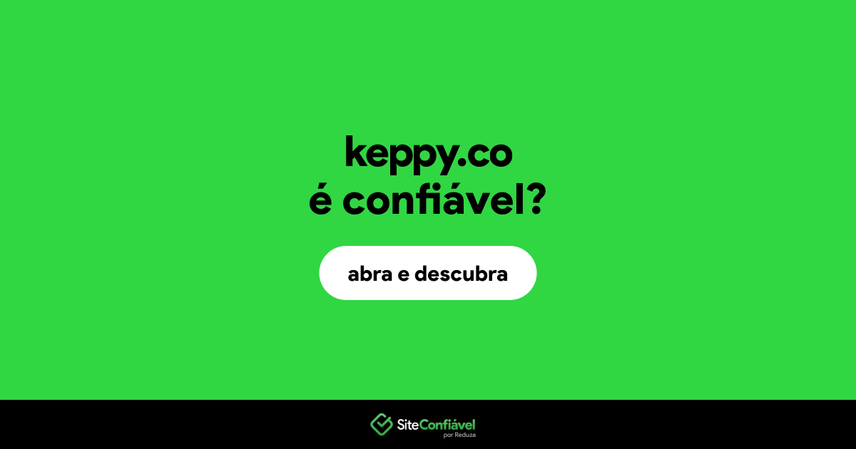 O site keppy.co é confiável?