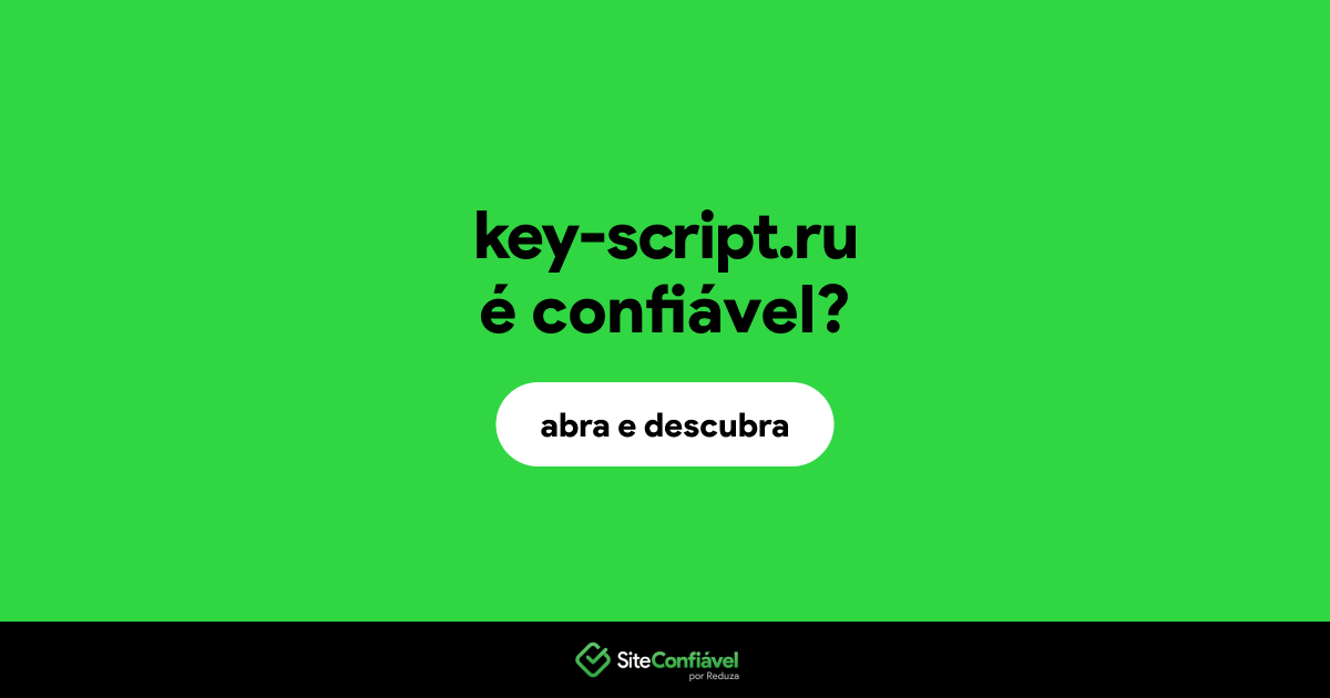 O site key-script.ru é confiável?
