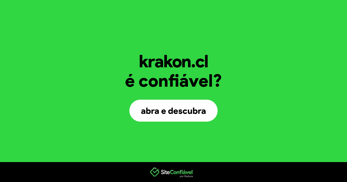 O site krakon.cl é confiável?