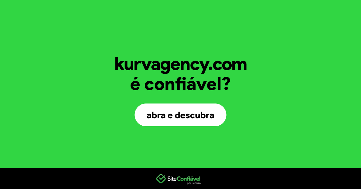 O site kurvagency.com é confiável?