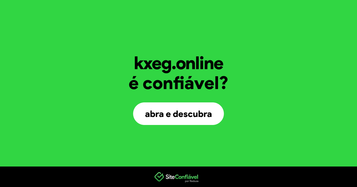O site kxeg.online é confiável?