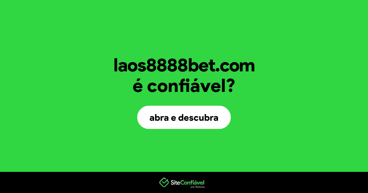 O site laos8888bet.com é confiável?