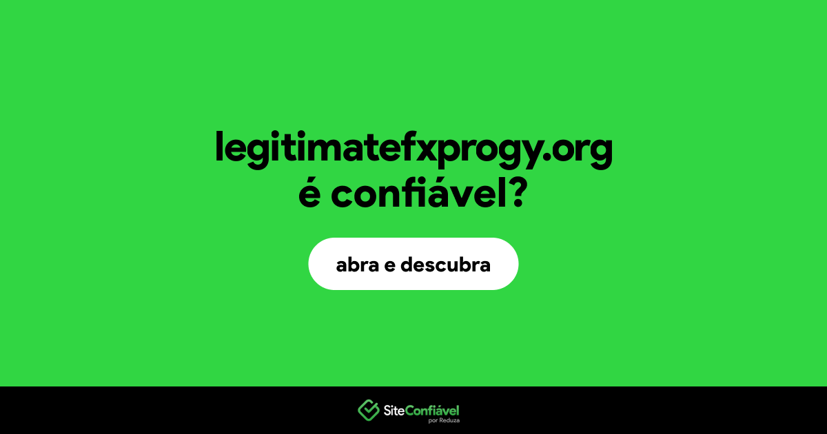 O site legitimatefxprogy.org é confiável?