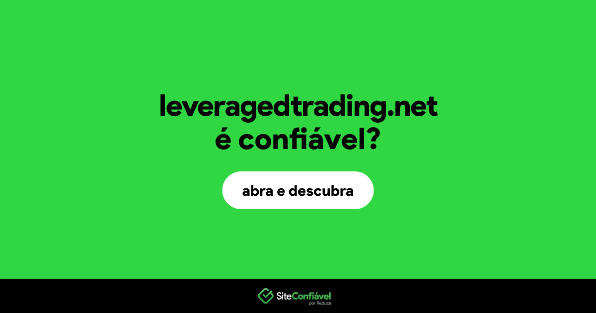 O site leveragedtrading.net é confiável?