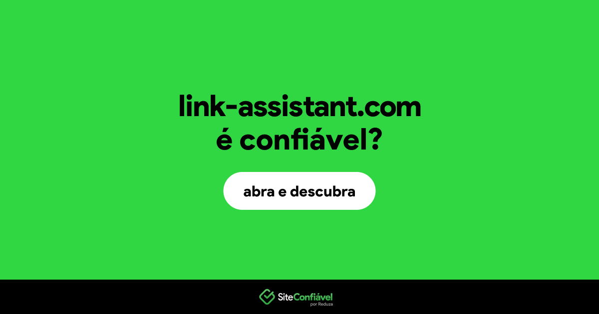 O site link-assistant.com é confiável?