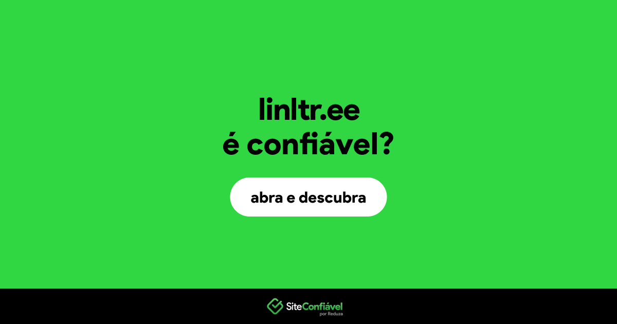 O site linltr.ee é confiável?