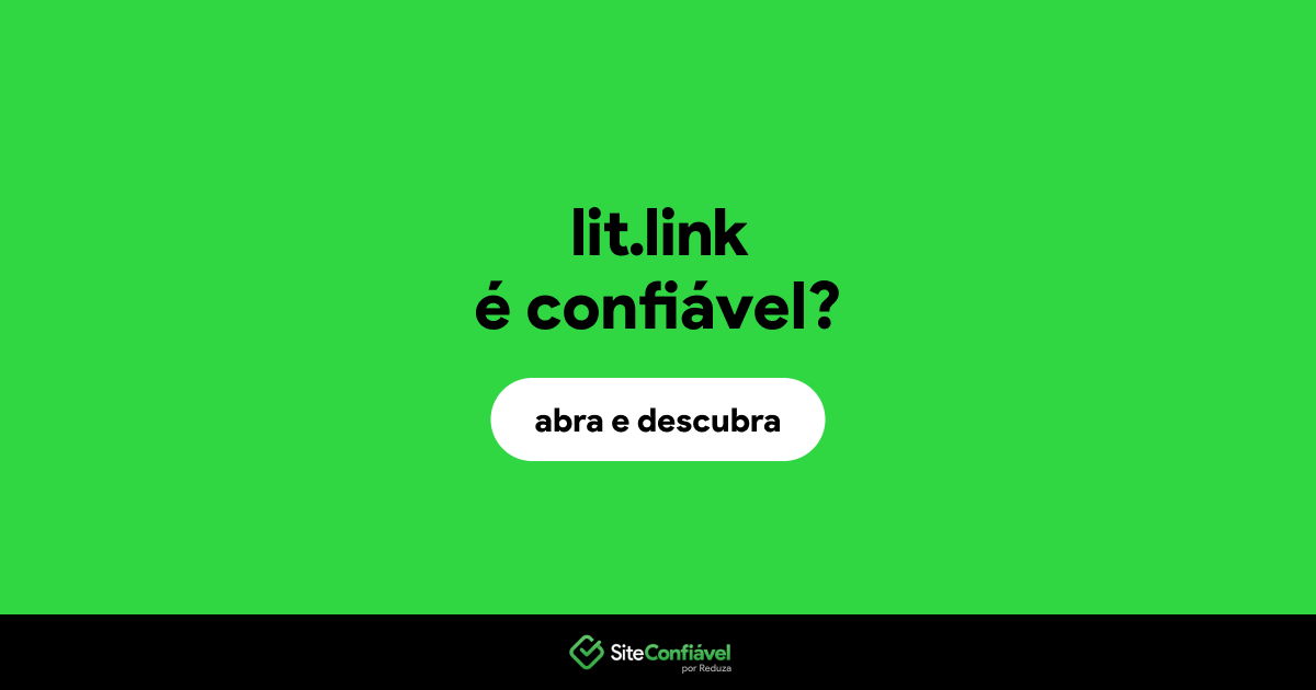 O site lit.link é confiável?