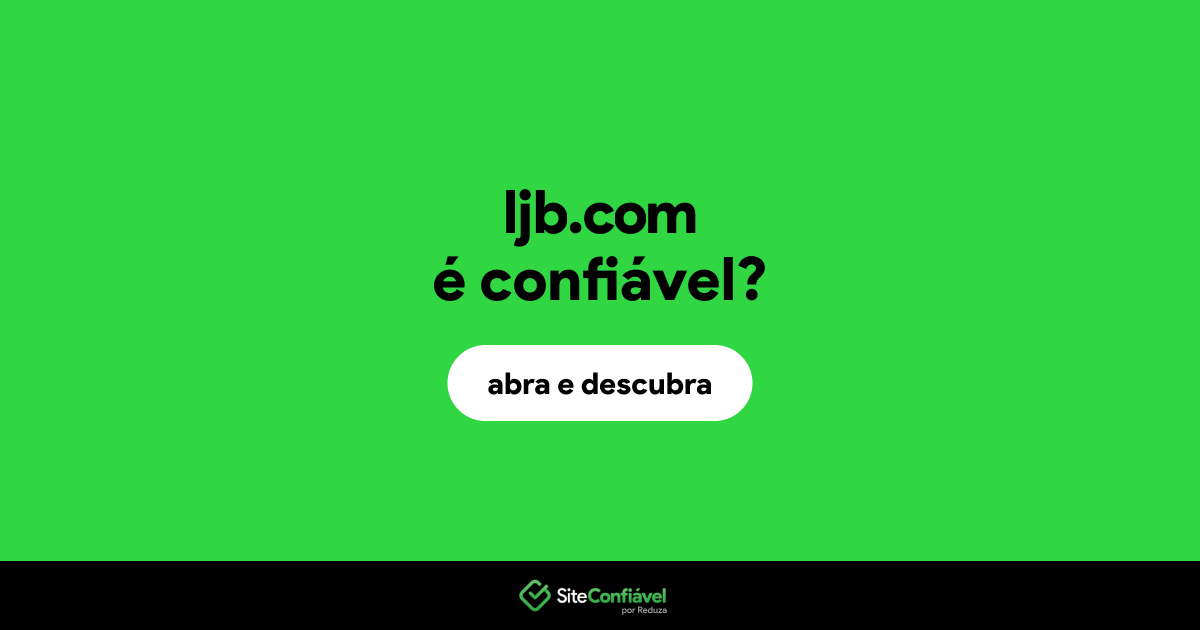 O site ljb.com é confiável?
