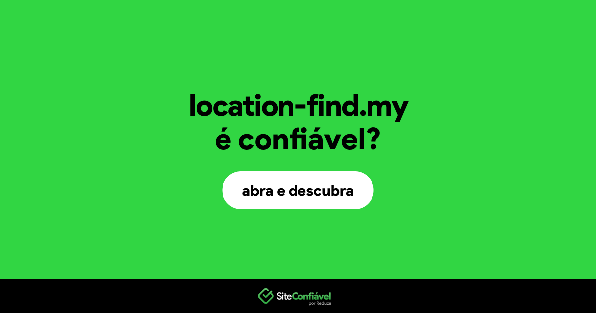 O site location-find.my é confiável?