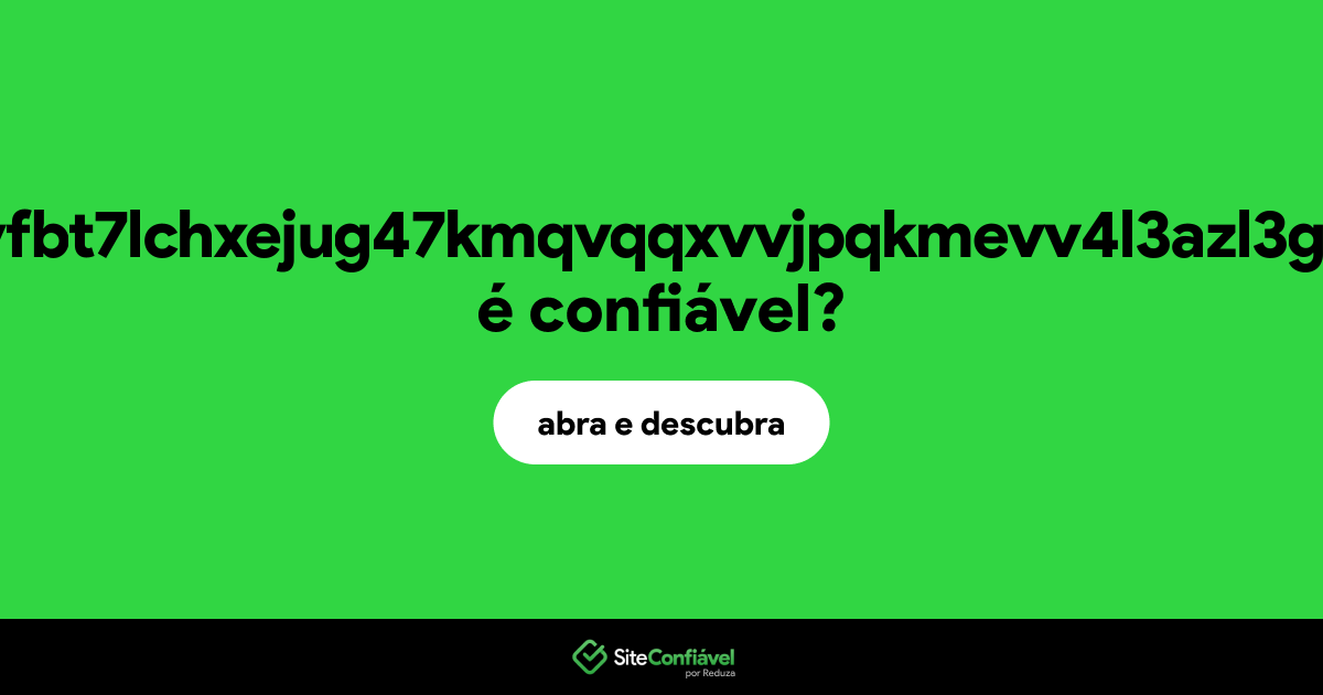 O site lockbitapt2yfbt7lchxejug47kmqvqqxvvjpqkmevv4l3azl3gy6pyd.onion é confiável?