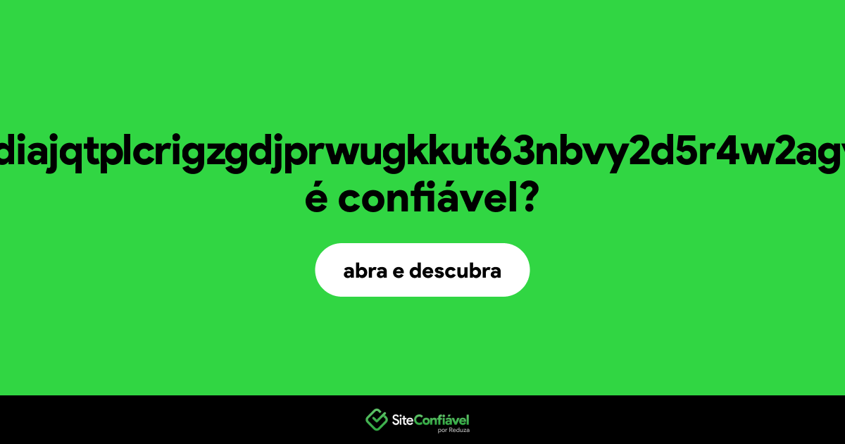 O site lockbitaptbdiajqtplcrigzgdjprwugkkut63nbvy2d5r4w2agyekqd.onion é confiável?