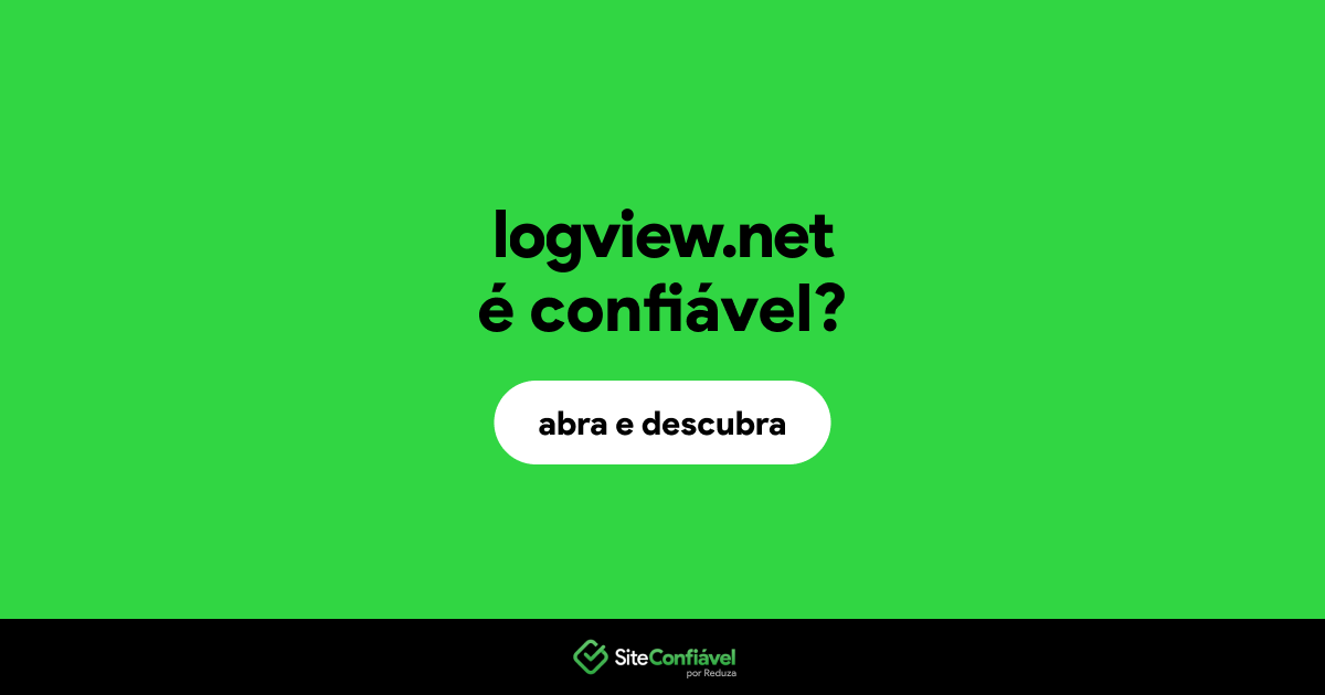 O site logview.net é confiável?