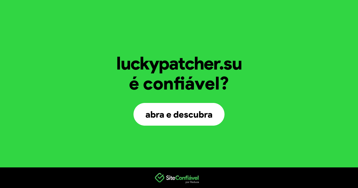 O site luckypatcher.su é confiável?